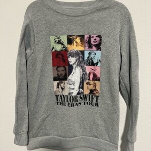 Taylor Swift The Eras Tour Gray Sweater